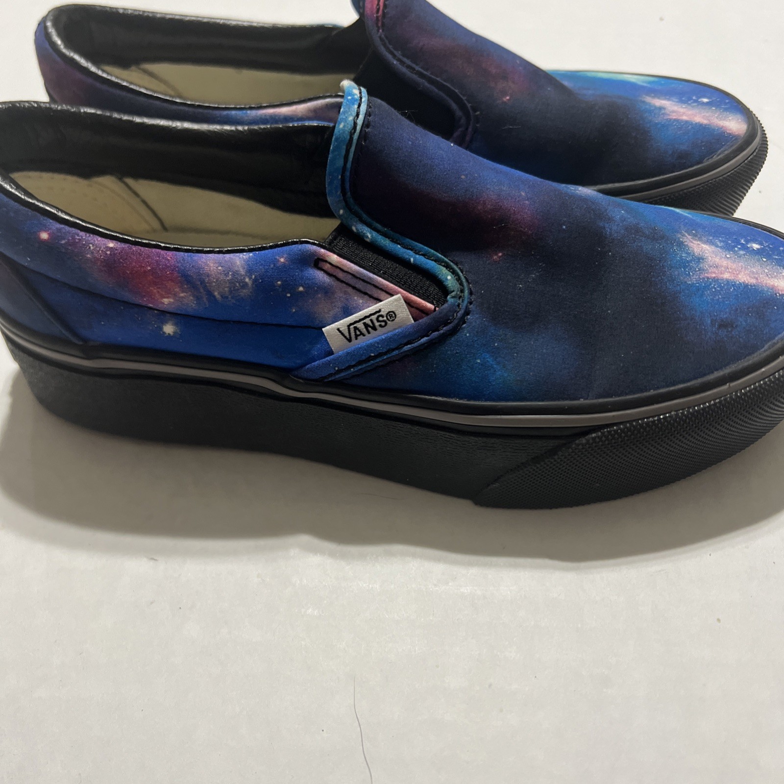 Vans Galaxy Slip On Shoes Women 5 Men 3.5