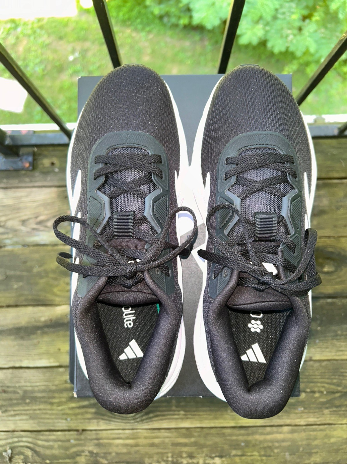 Adidas Galaxy 7 Running Shoes Women’s Size 8.5 Black White Sneakers NWT Box