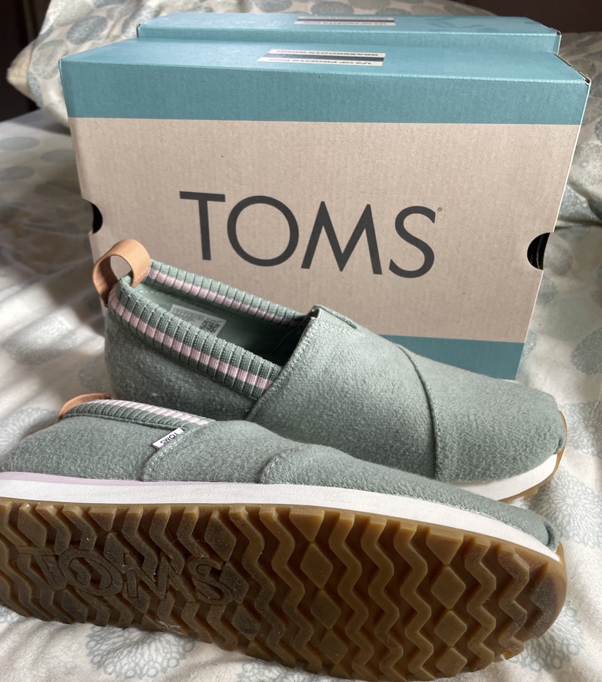 TOMS Alpargata Resident 2.0 Size 9 Frosty Sage
