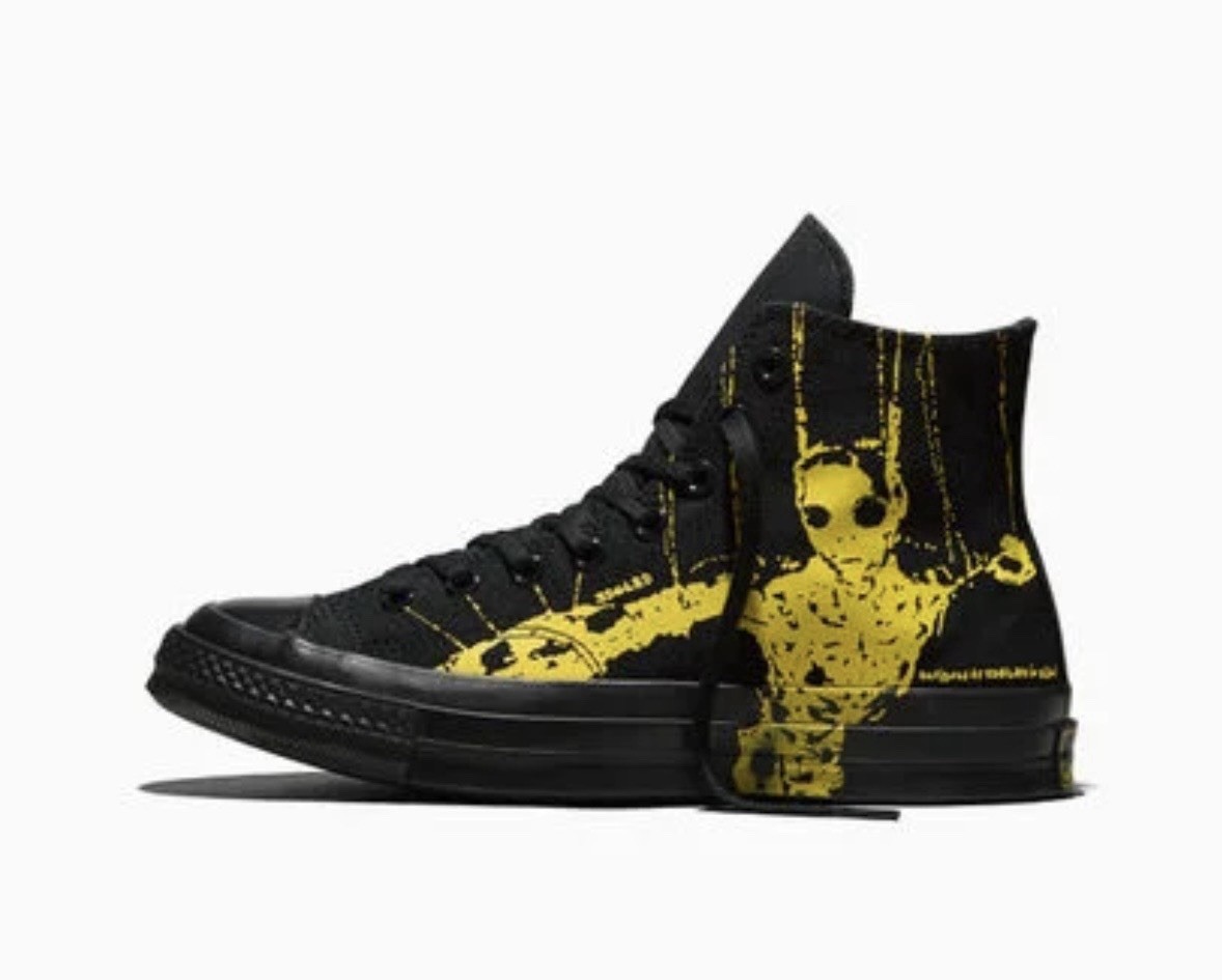 CONVERSE X EDGLRD LIMITED EDITION A20013C, BLACK/YELLOW