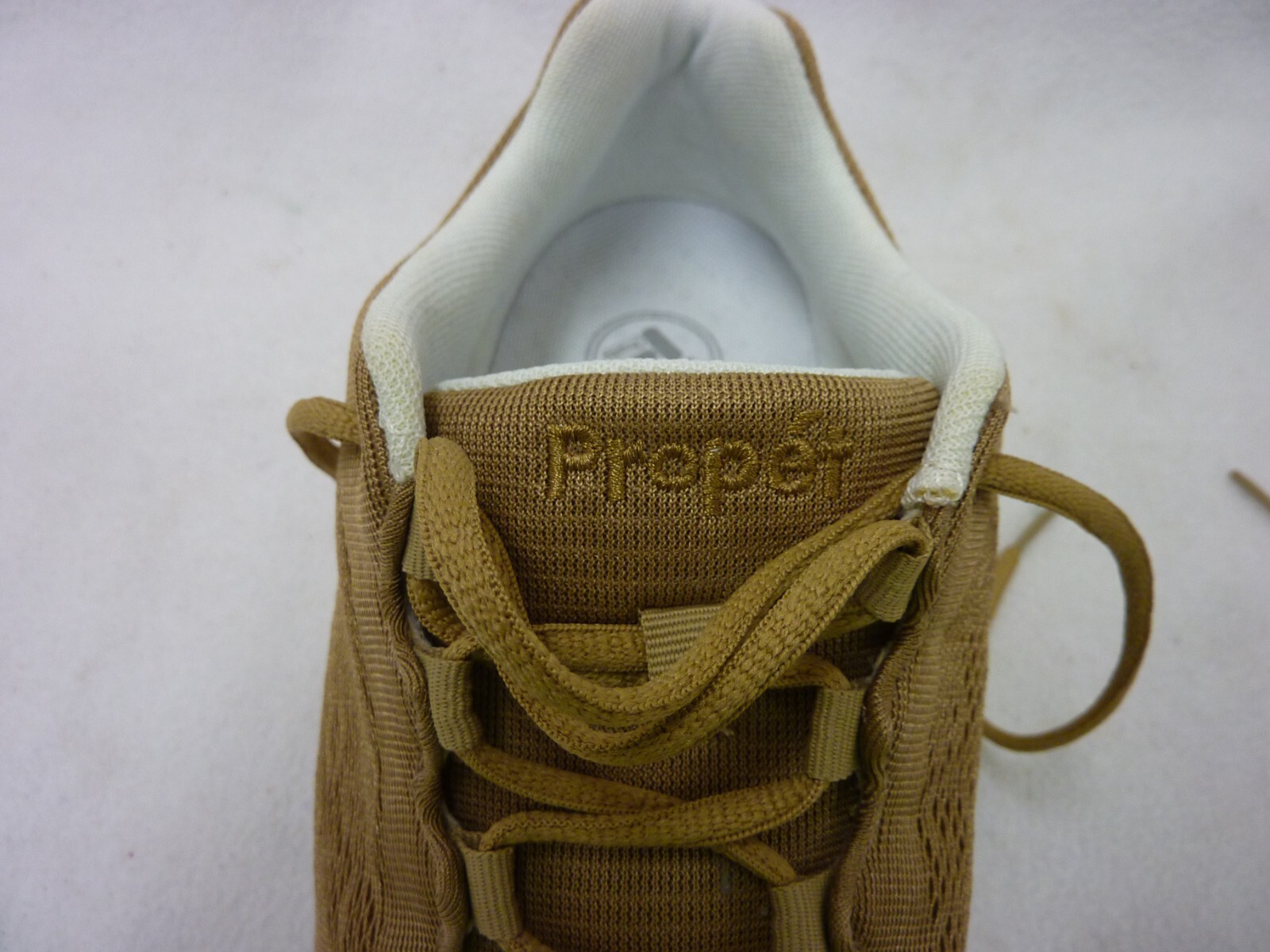 PROPET TRAVELACTIV WALKING WOMENS DARK TAN SNEAKERS SHOES SIZE 11 D(W) W5102