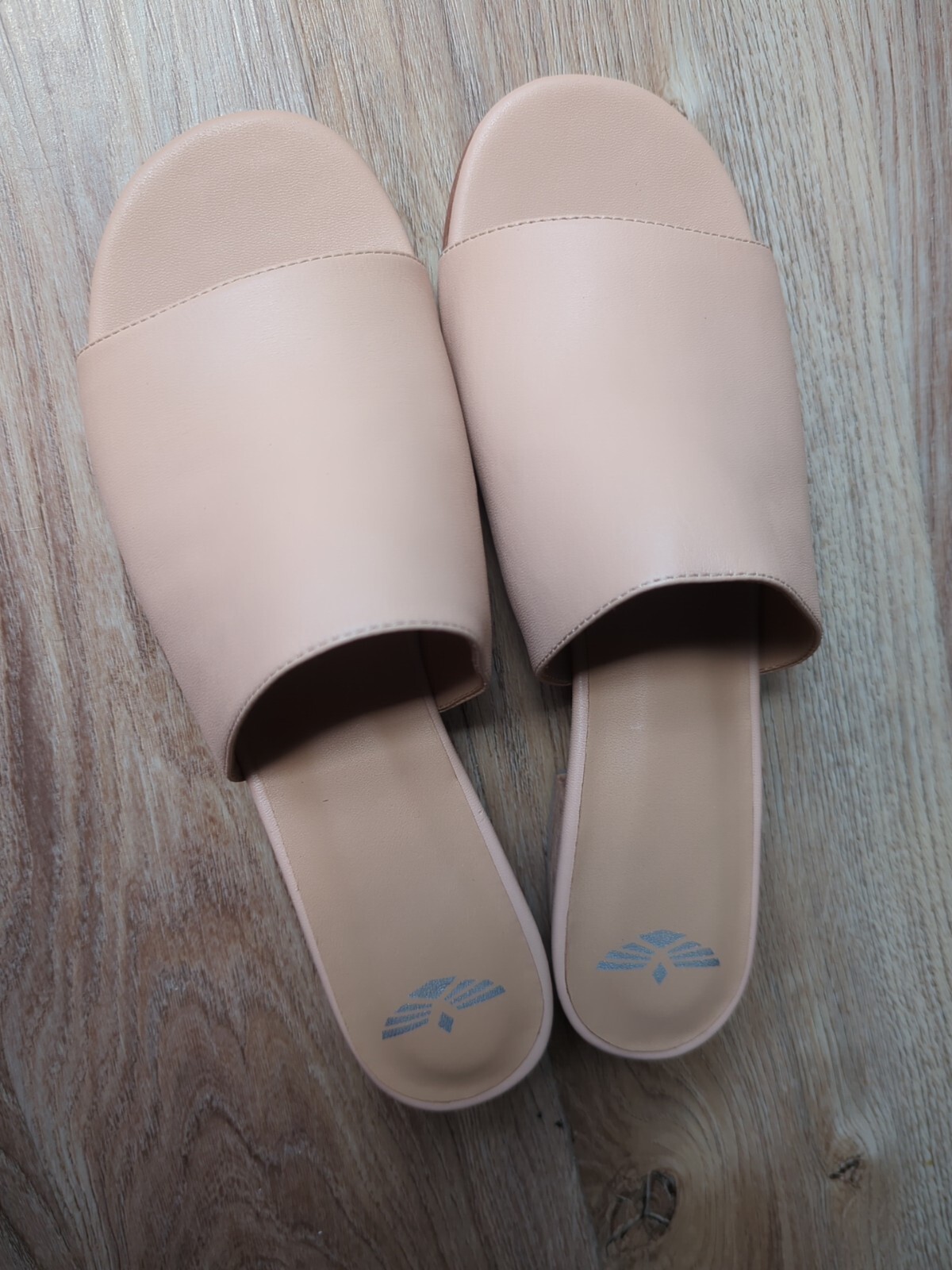 Fortress of Inca Rachel Blush Mule Sandals Womens EU 40 Fairtrade Handmade Peru