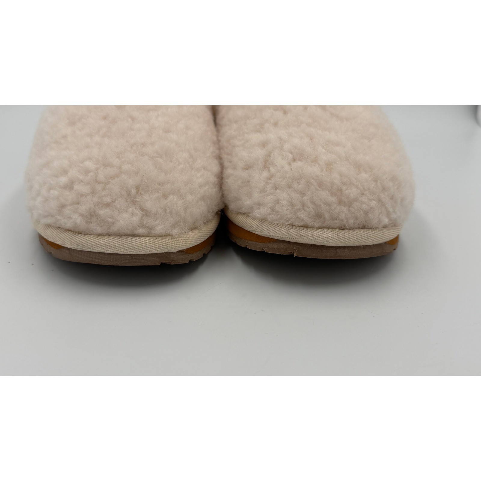 EMU Australia Joy Teddy Slippers Womens 7 Merino Wool Fleece Mules NWT