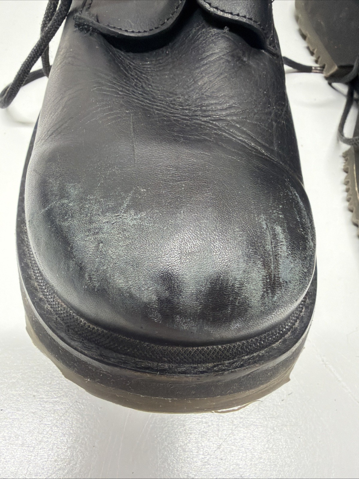 VTG Destroy Rare Chunky Platform Boots Sz US 10 EU 43 Shoes Punk Gothic