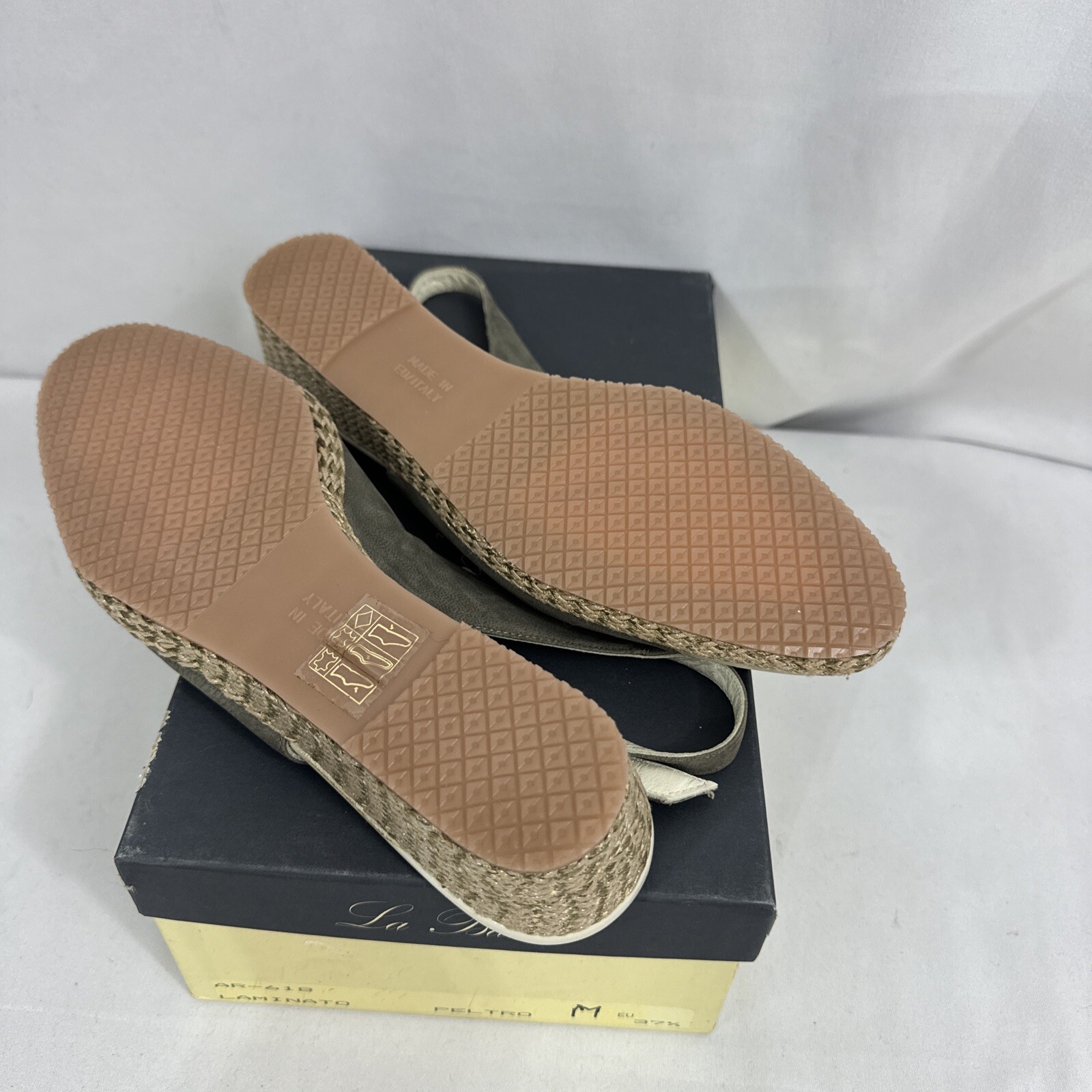 La Badia Firenze Women’s Mixed Color 37 1/2 Made in Italy