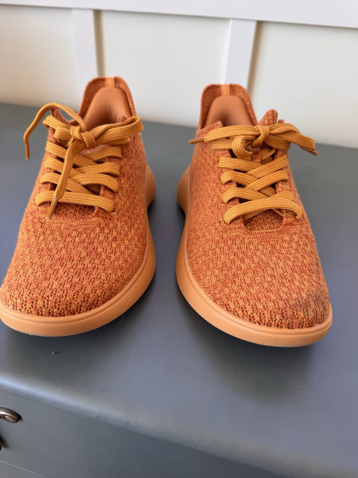 Vivaia Women’s Urban Wool ‘Apricot’ Orange Running Shoes Sneaker Size 35 Urban