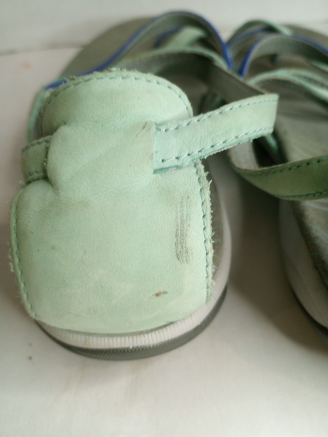 Merrell Lilium/Turquoise Twilight Toe Loop Ankle Strap Sandals Women’s sz 8