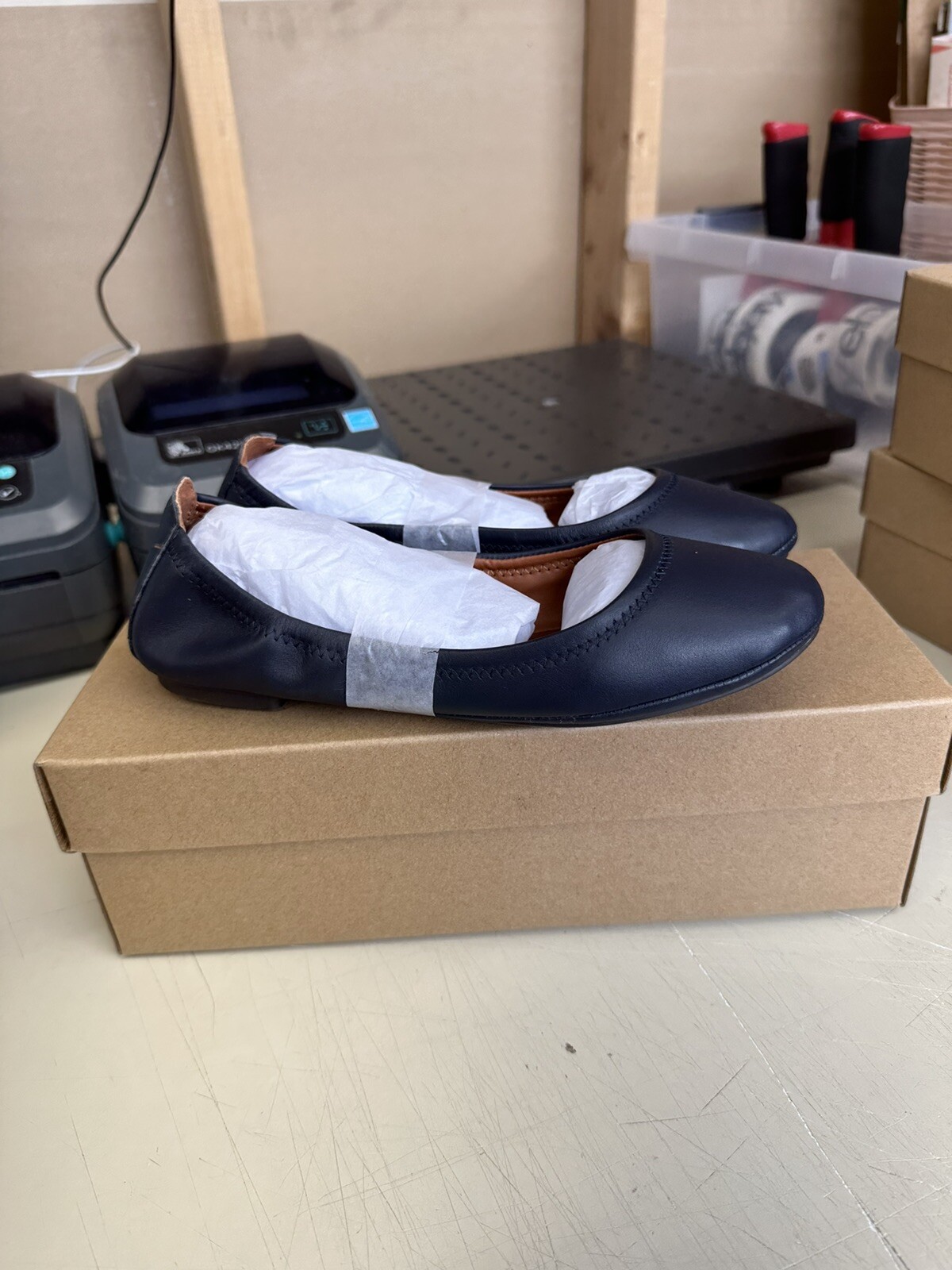 PICK SIZE / Lucky Brand Womens «Emmie2» Flat – American Navy