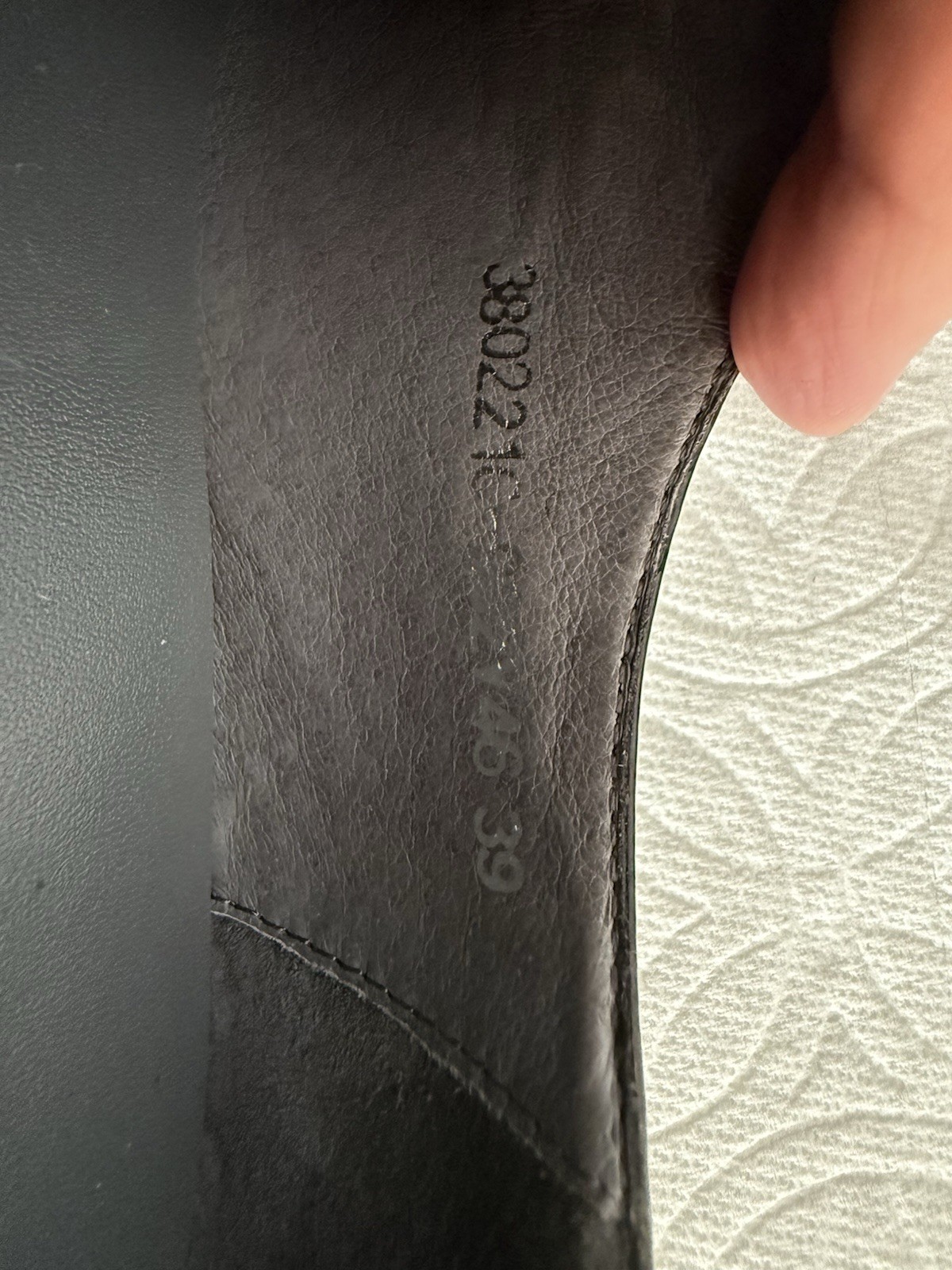 Cavaletto Women’s Black Leather Patent Croc Lace-Up Oxford Flats EU 39 US 8