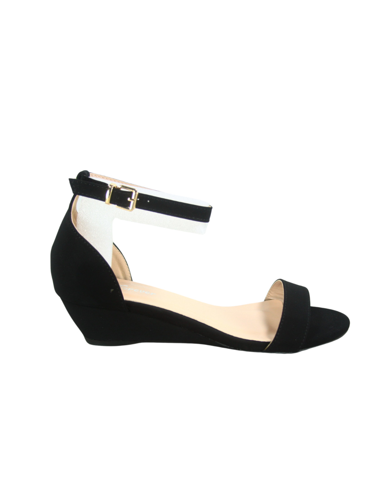 Women’s Open Toe Ankle Strap Low Wedge Sandal Dress Shoes