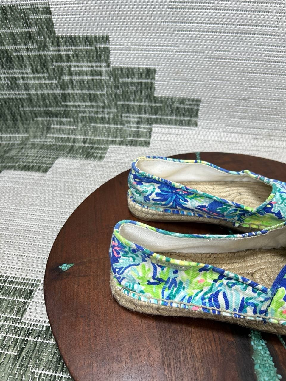 Lilly Pulitzer Shoes Womens Size 6 Lia Espadrilles Multicolor Comfort Slip On