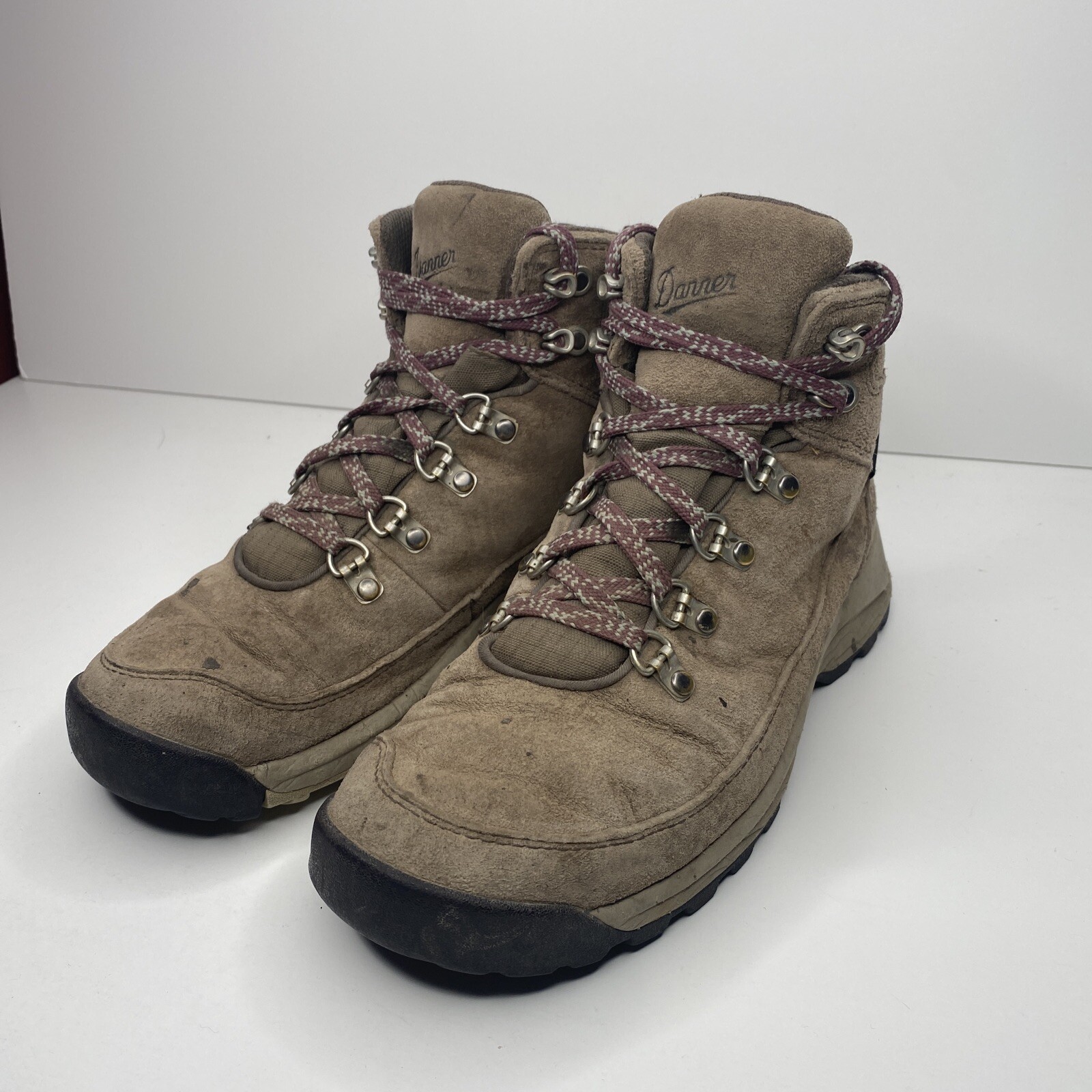 Danner Adrika Ash Hiker Women’s Hiking Boots Size 7 Leather Taupe Tan