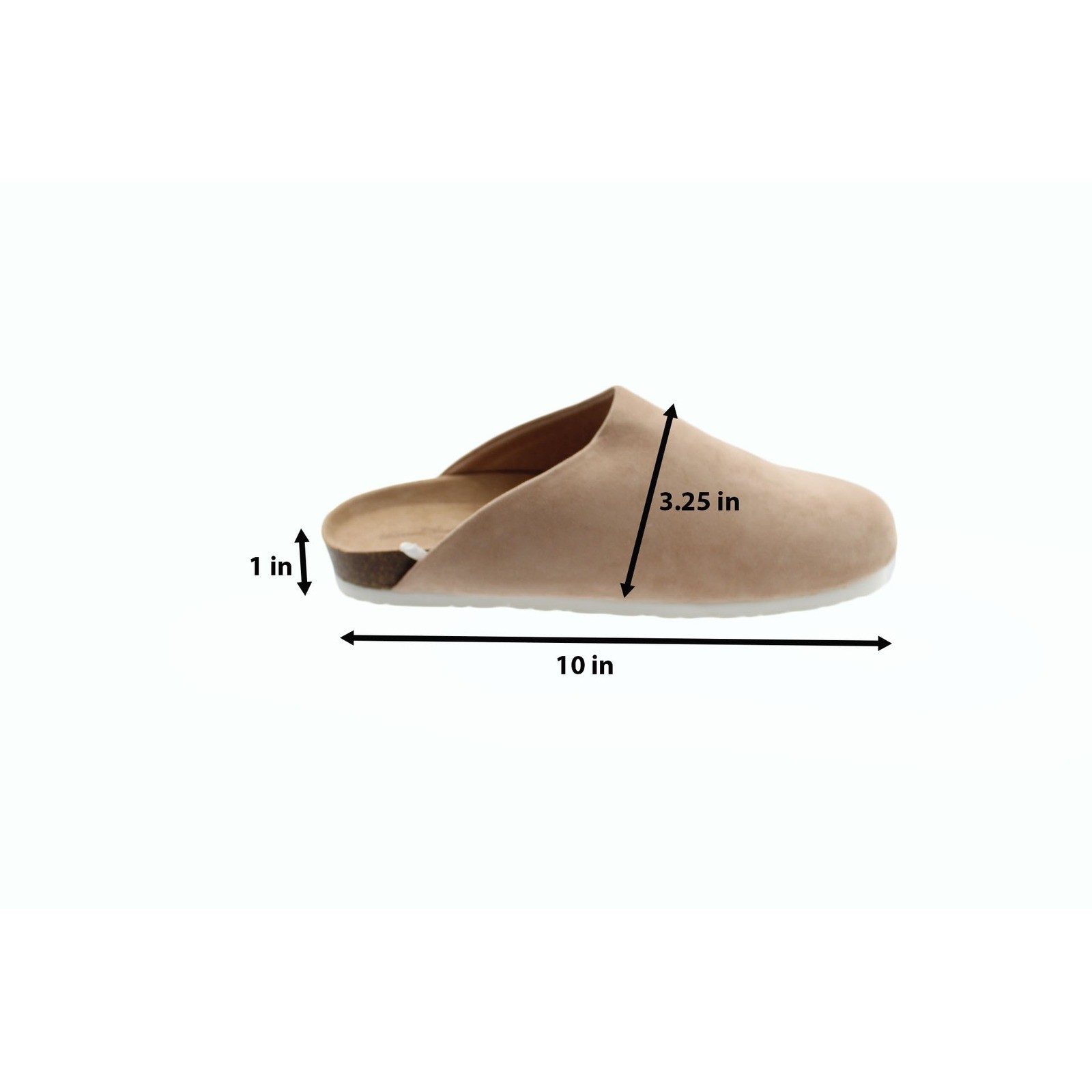 Universal Thread Bev Flats Slip on Clogs Size 9 Brown