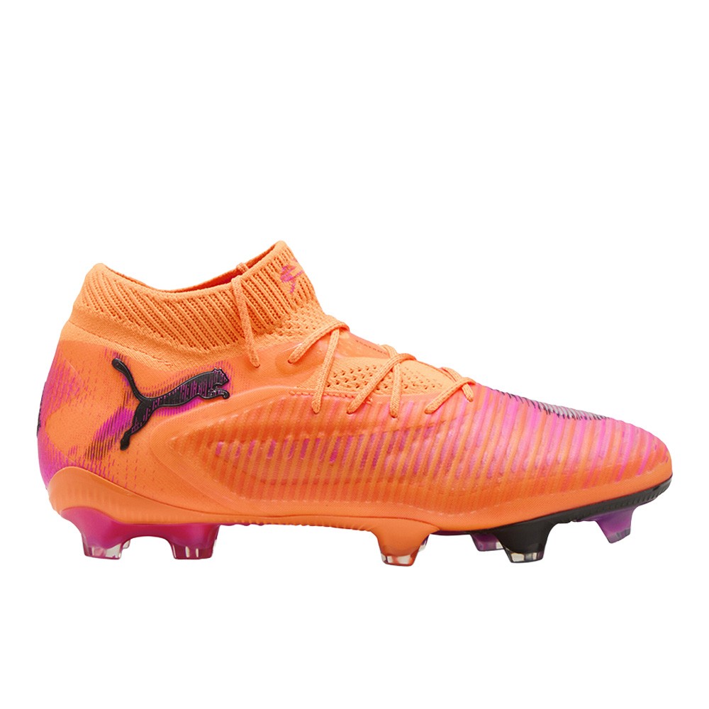 PUMA Future 8 Ultimate Firm Ground Soccer Cleats Womens Orange Sneakers Athletic