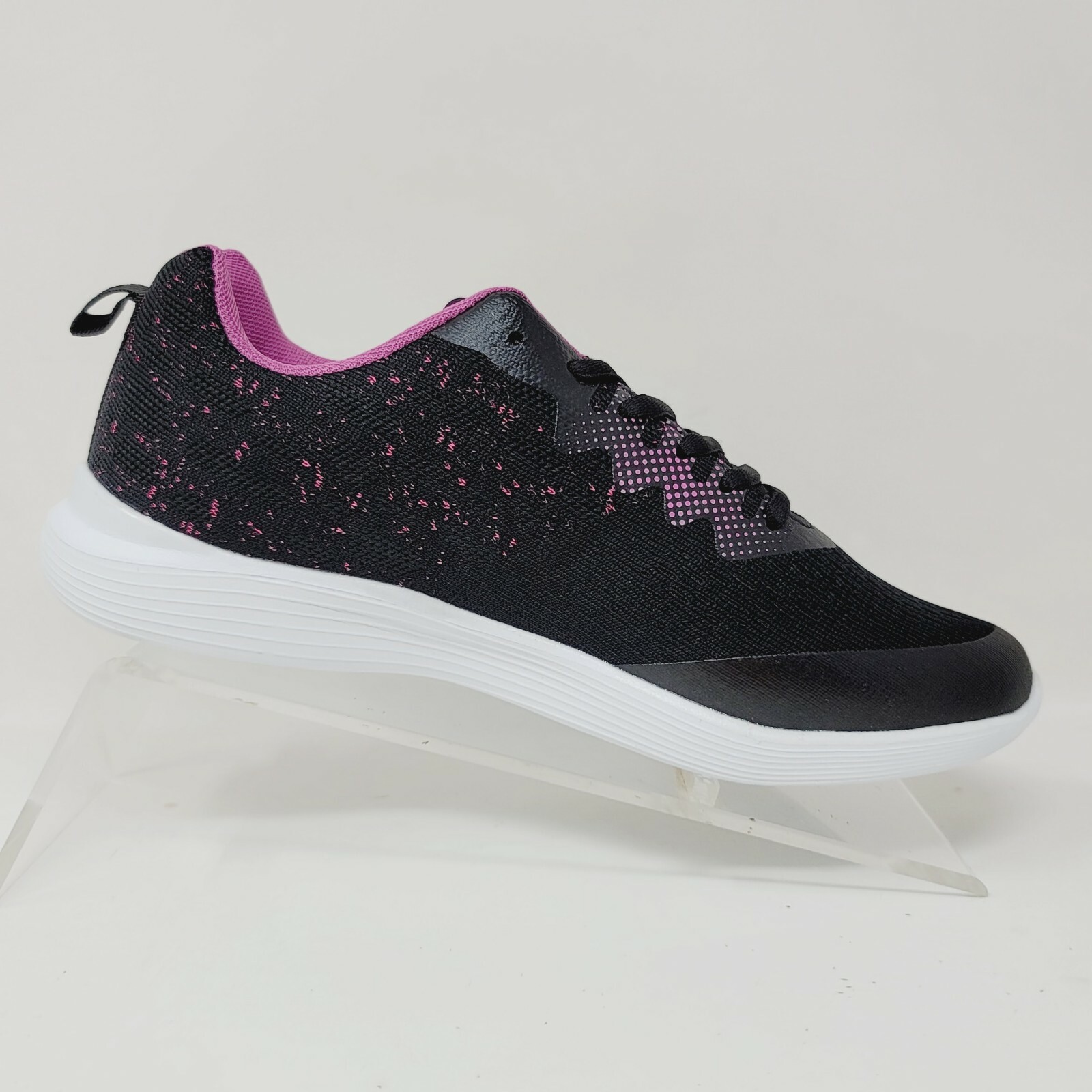 Vepose Women’s Sneakers Sz 8 M Running Shoes Black Purple Casual