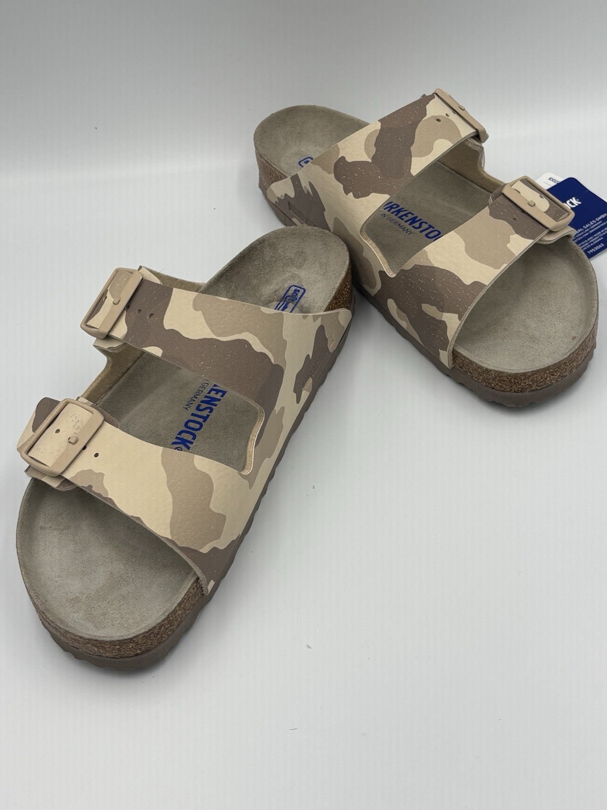 Birkenstock Arizona Desert Camo Sandals EU 39 US Women’s 8-8.5 New without box