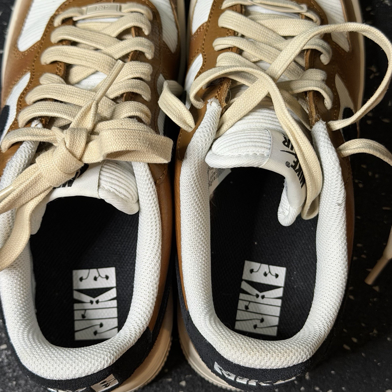NIKE Womens Air Force 1 Low ’07 Ale Brown Sanddrift Sneakers Size 8.5