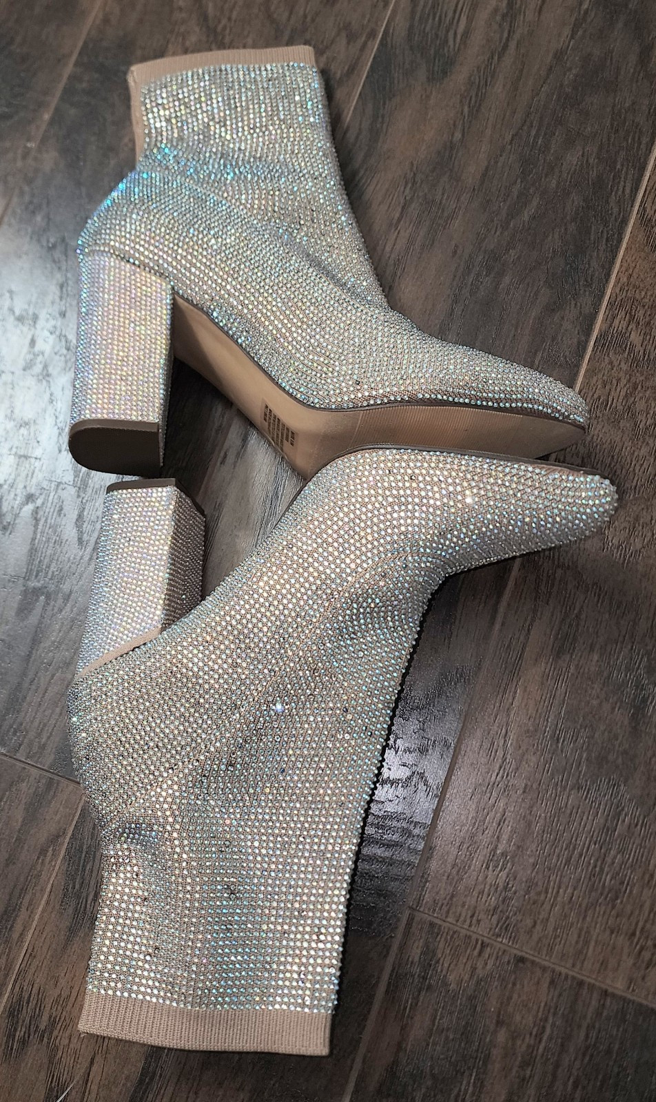 Wild Pair Boots Size 9 Womens Multicolor Pointed Toe Block Heel Fashion Booties