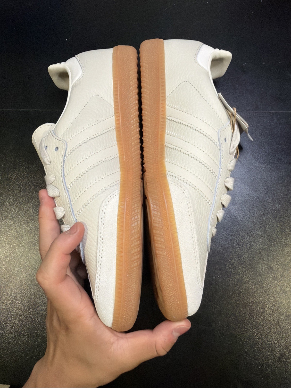 Size 7.5 – adidas Samba OG Aluminium Gum Cream/Beige/Brown BRAND NEWW!!