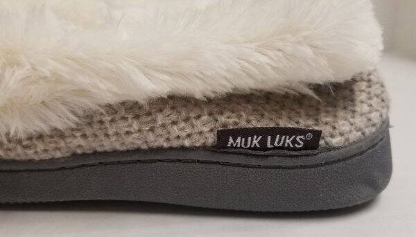 NEW Muk Luks Womens Anais Moccasin Slippers SM 5-6