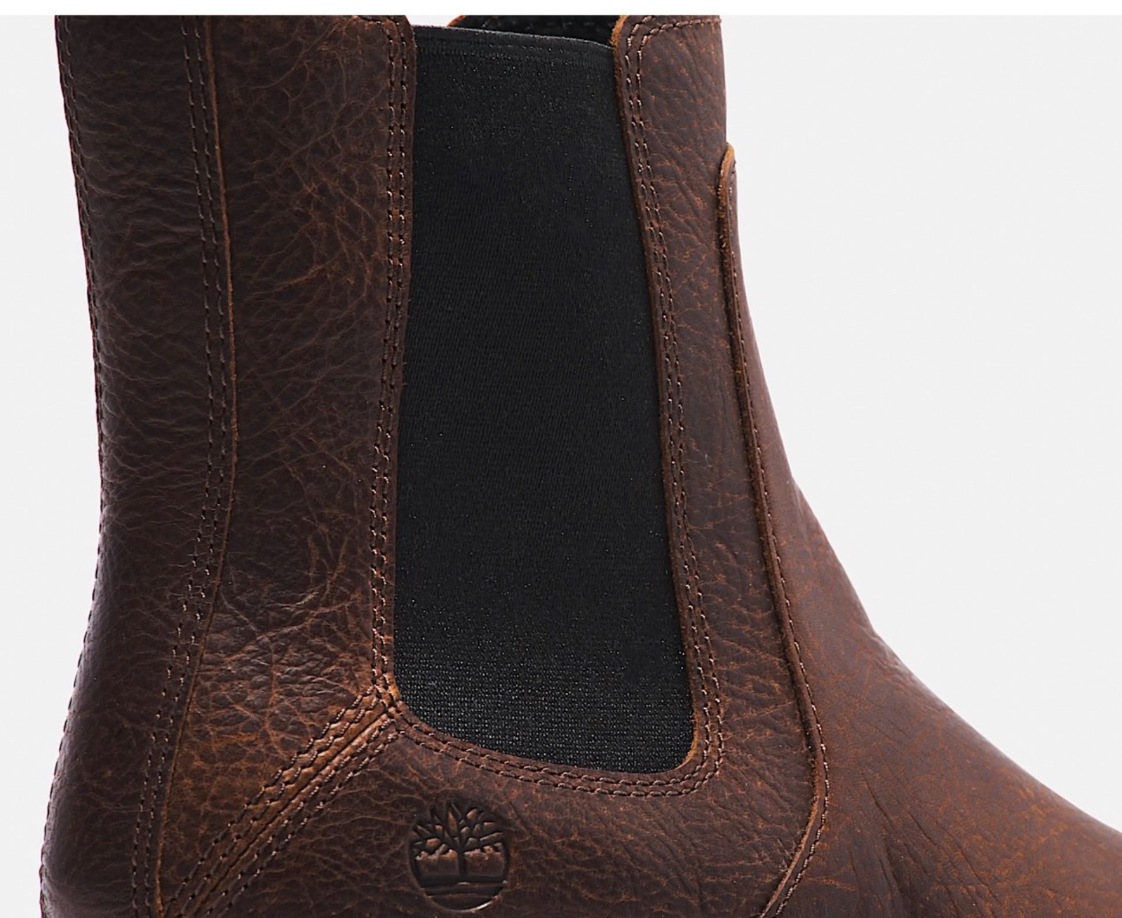 Timberland Cortina Valley Womens Pull On Chelsea Boots in Dark Brown US 9.5