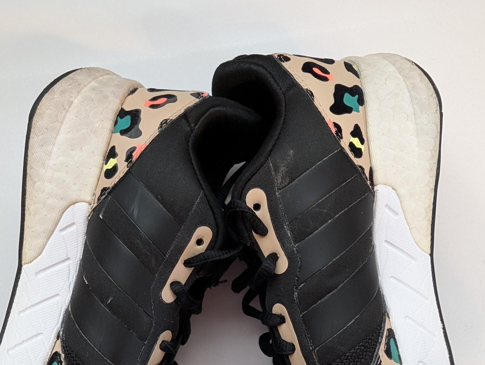 Adidas ZX 1K Boost «Leopard Print» Women’s Shoes Core Black-Pale Nude H00669