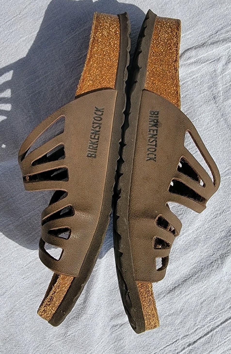 Birkenstock Granada Sandals Brown Leather Women’s 39 EU Narrow