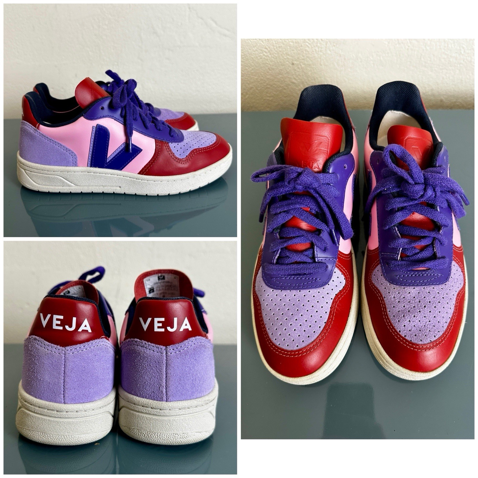 Veja x Make My Lemonade Guimauve V-10 Guimauve Red Purple W’s 37 Uk 4 US 6 6.5