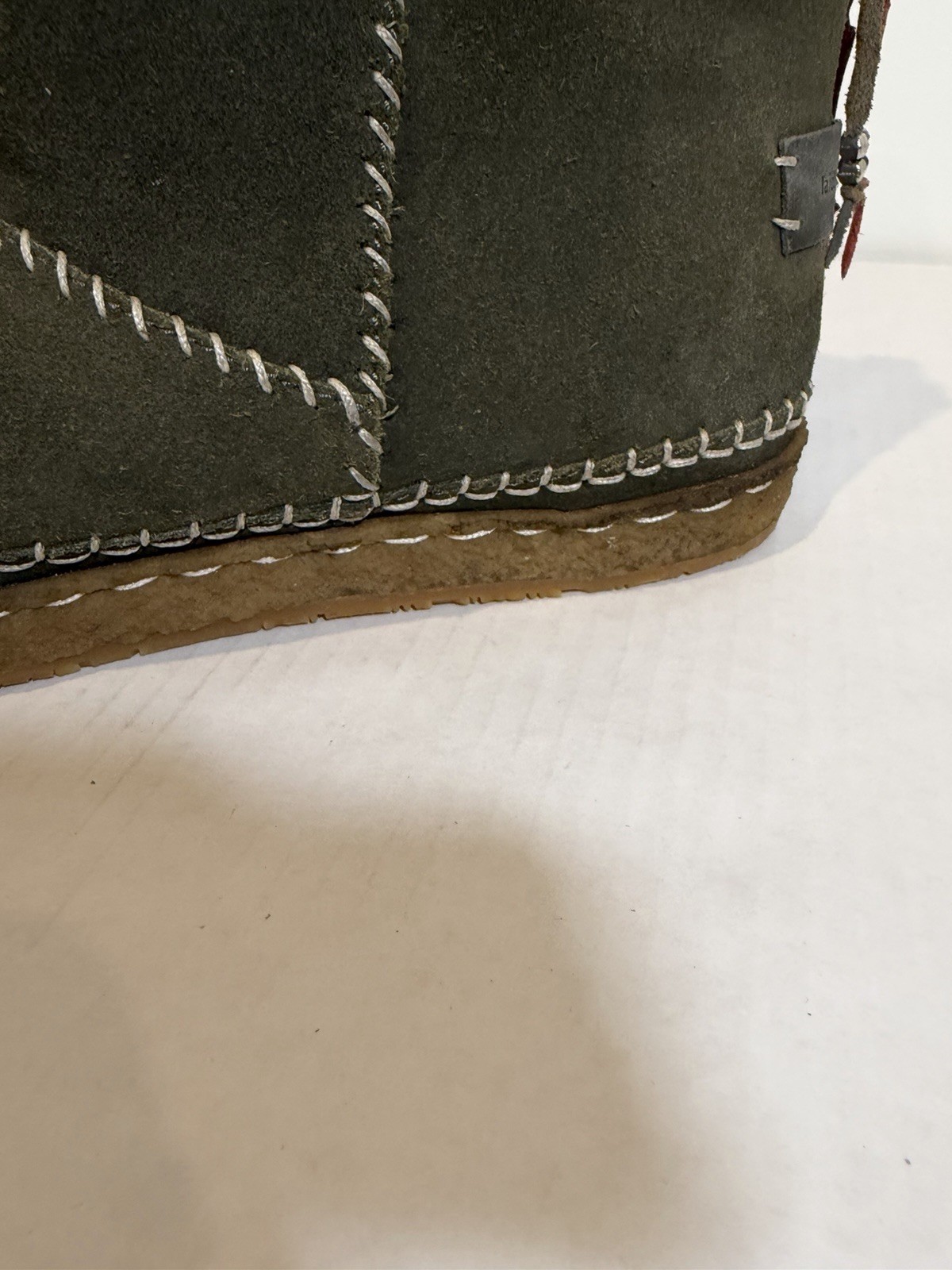 Laidback London🔥Boote Suede Sheepskin/Boho/Prairie/Western/Grunge Sz~40/US 9💥
