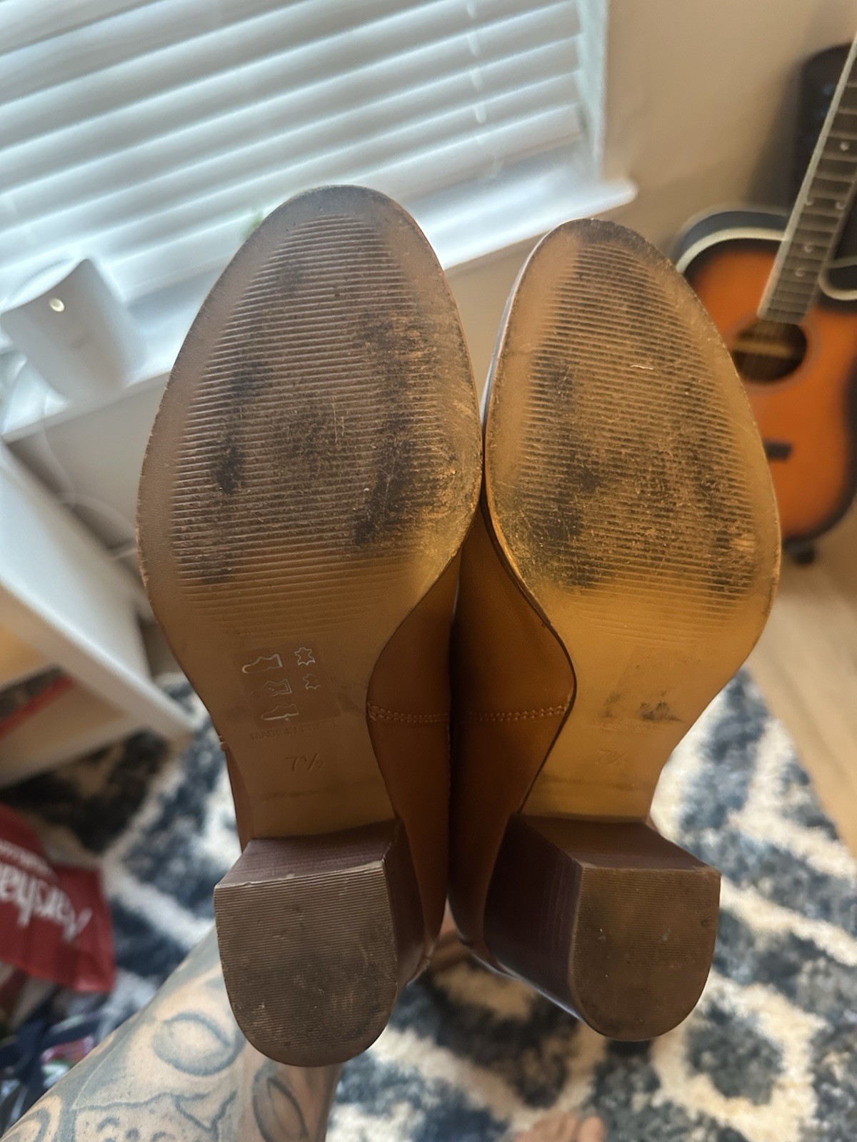 Madewell Regan Boot in brown leather