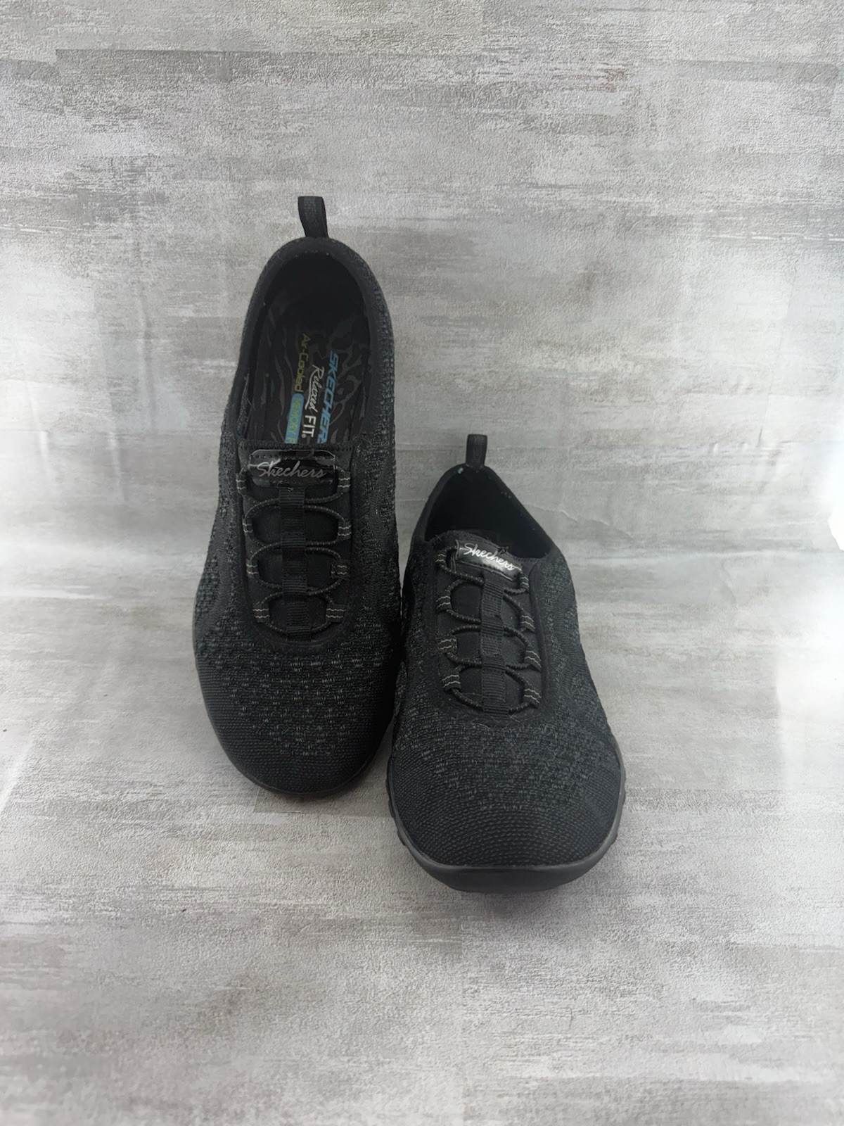 Skechers Relaxed Fit Air Cooled Memory Foam 23028 Women Sz 8 Slip On EXCELLENT