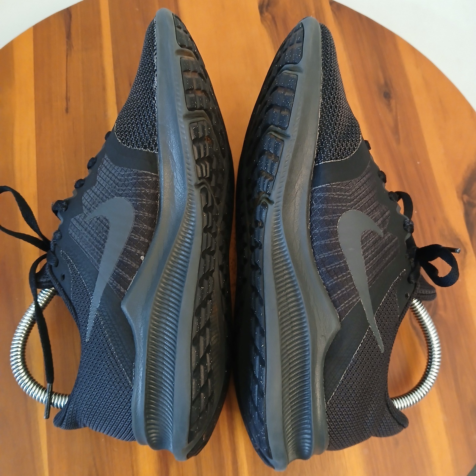 Nike Downshifter 11 Womens 7.5 Black Mesh Running Shoes Sneakers CW3413-003