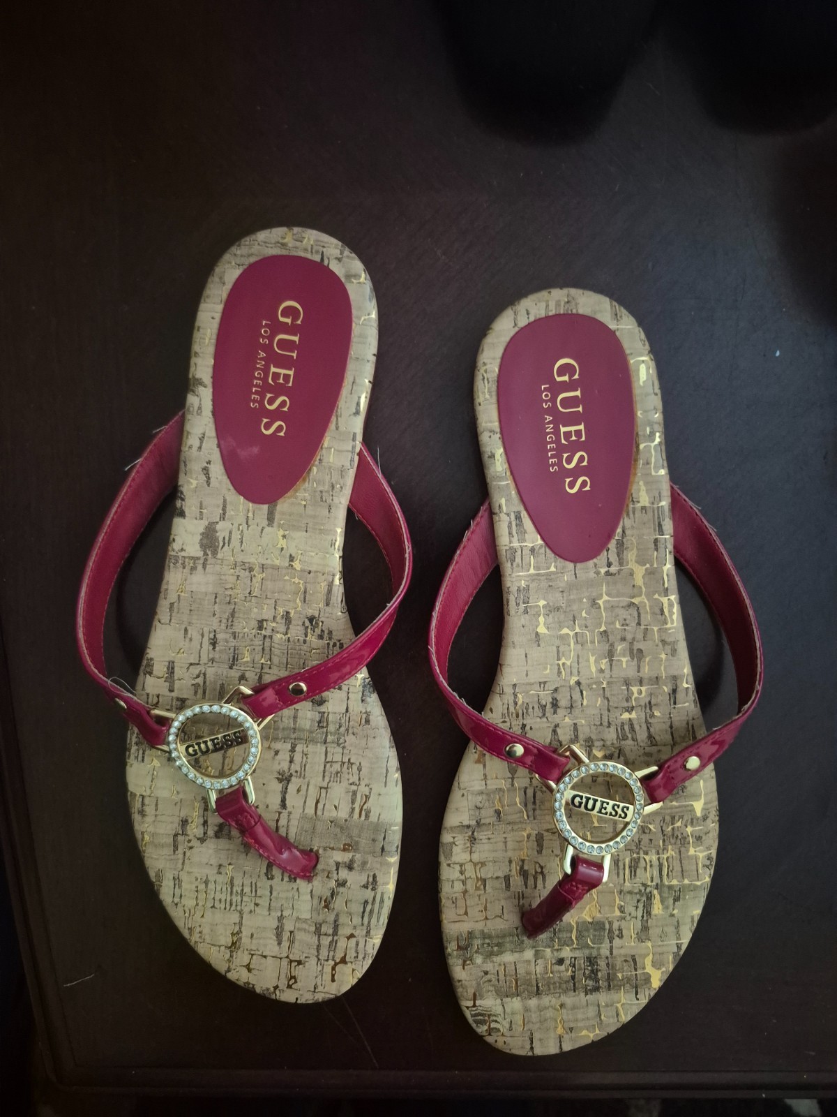 Guess Los Angeles size 9 Red sandles