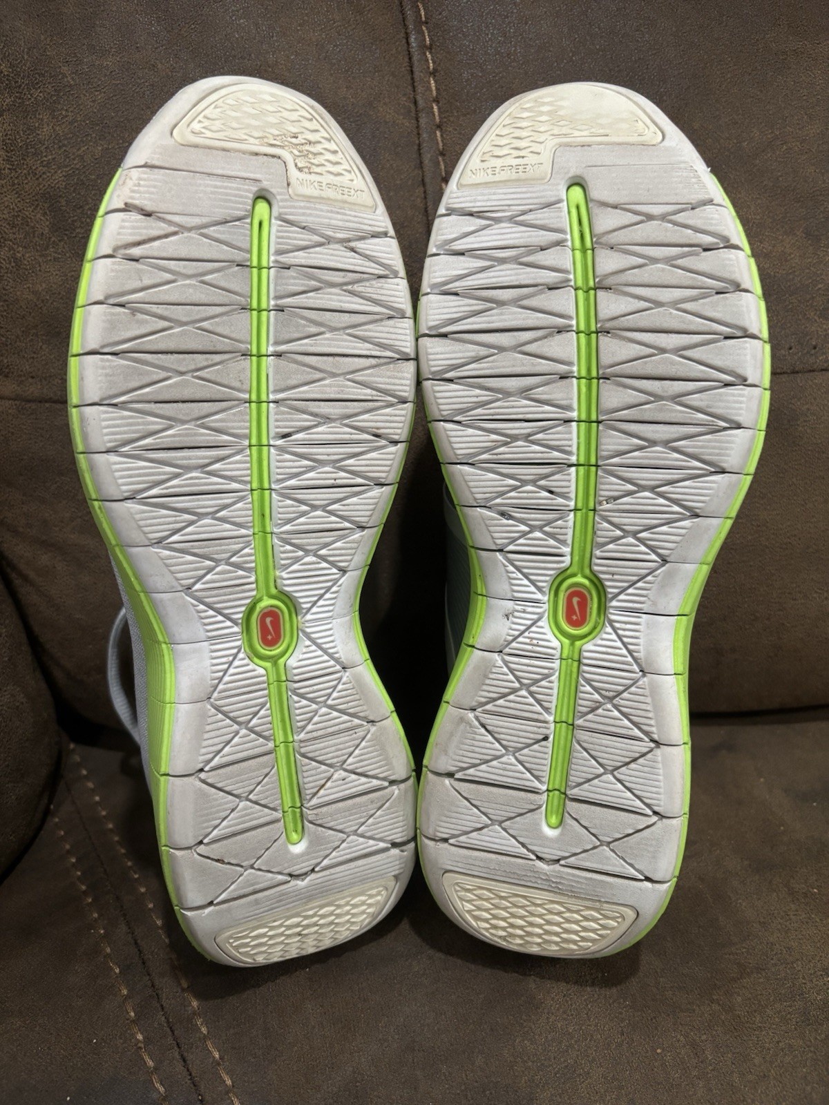 Nike Free XT Training Everyday Fit Crosstrainers Gray Neon Green Women’s Sz 8.5