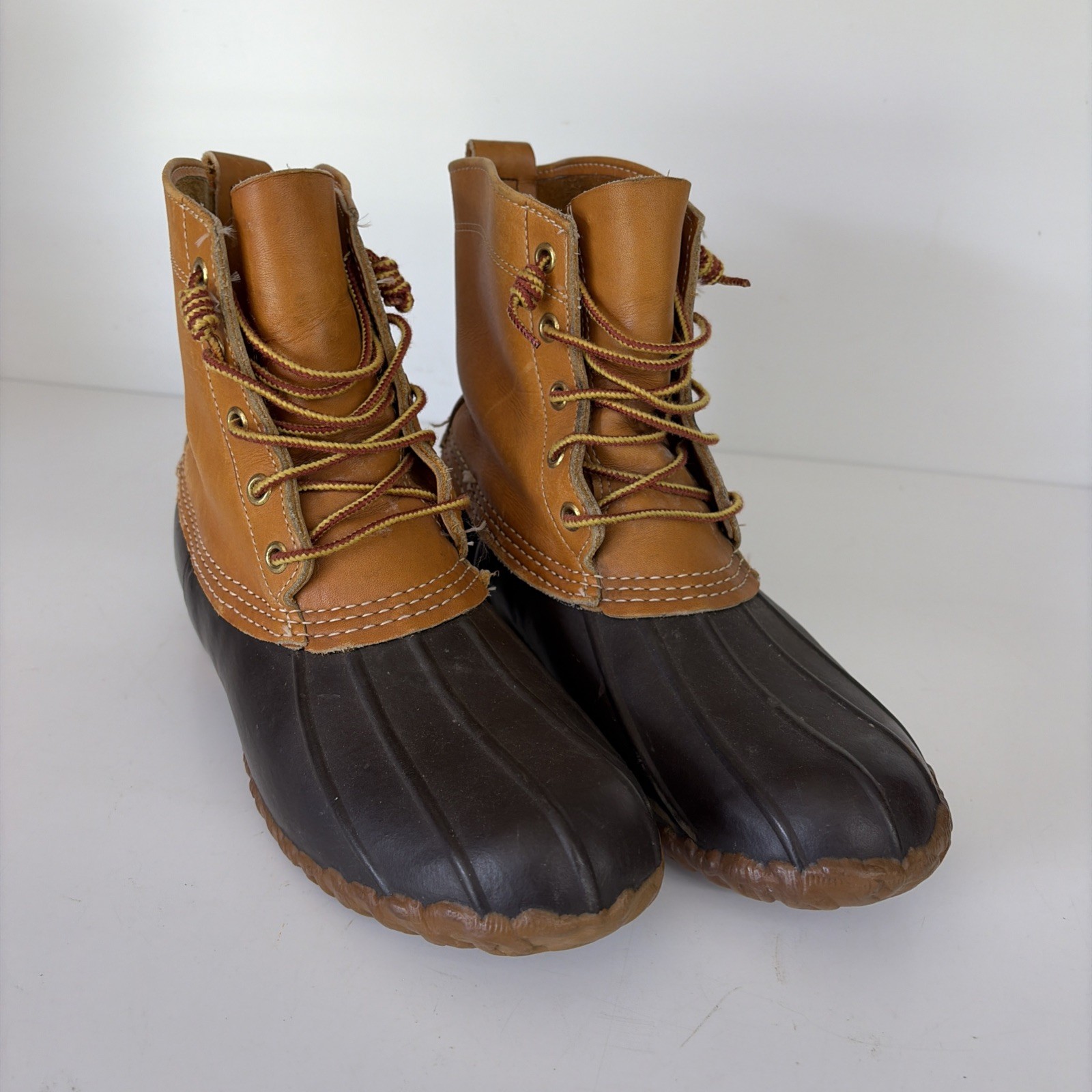 Vintage LL Bean Maine Hunting Shoes Womens Size 9 Duck Boots USA