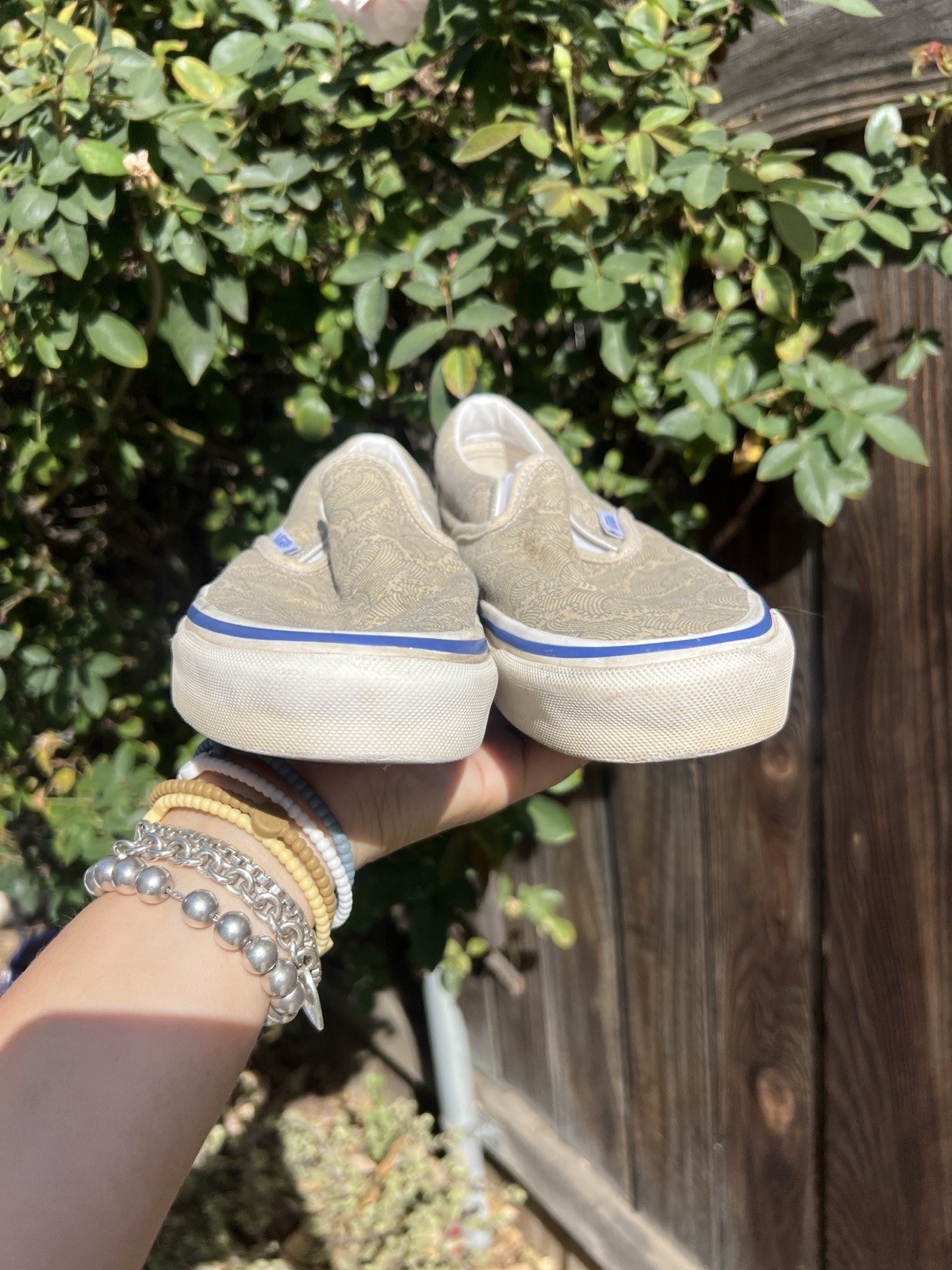 RARE Vans Anaheim Factory Slip On 98 DX Shoes OG Waves Cali Surf Men 5 Women 6.5