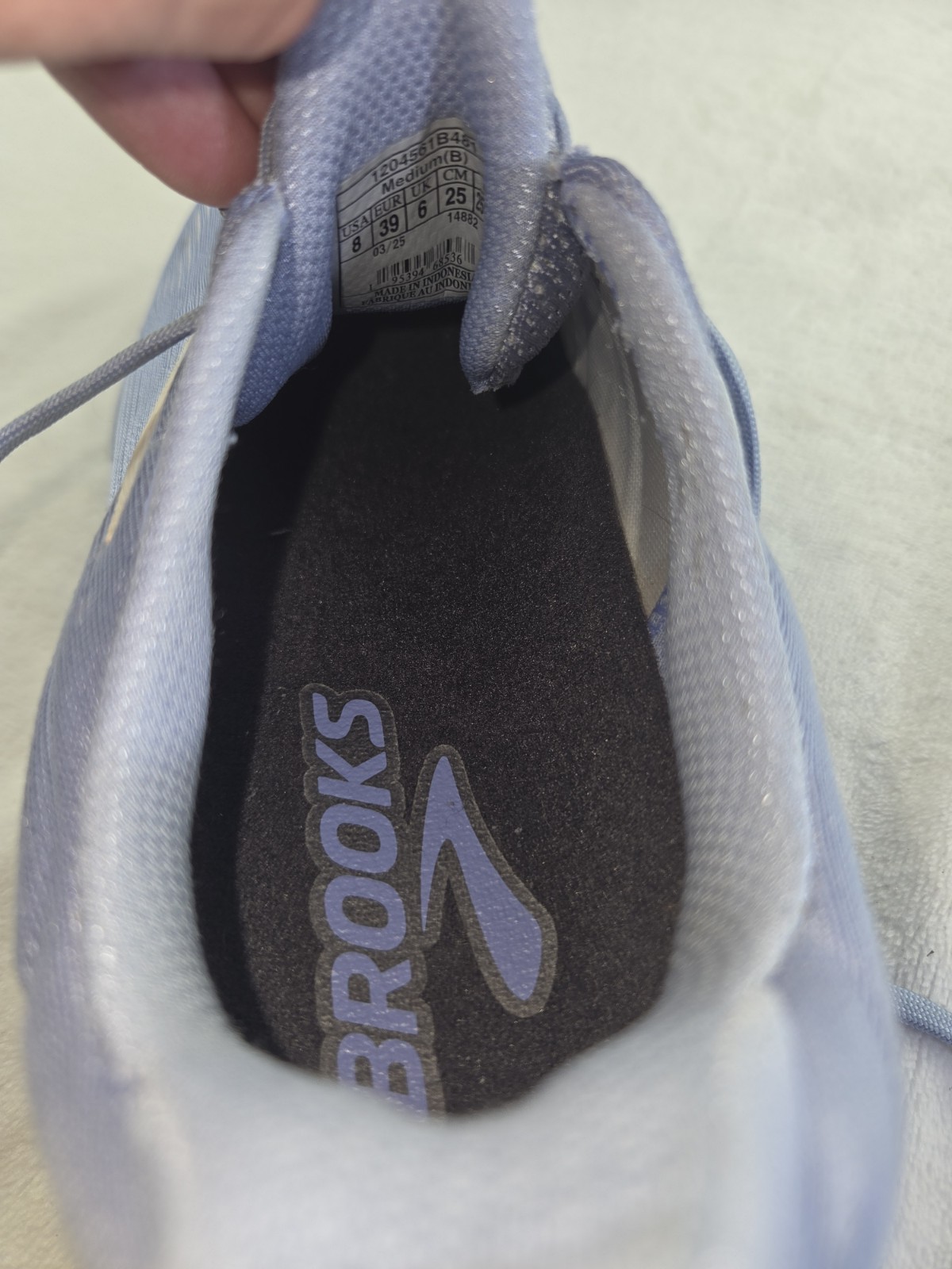Brooks Revel 8 Running Shoes Women’s Size 8B Purple Cushioned Athletic Sneakers