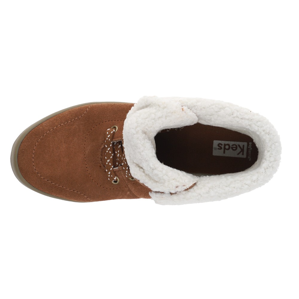 Keds Camp Ii Lace Up Snow Womens Brown Casual Boots WH66242