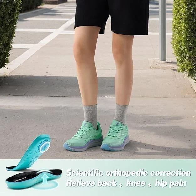 Women’s Ortho Comfoot Orthopedic Running Shoes W2-Lake Blue – Size 37 / 7 – NIB
