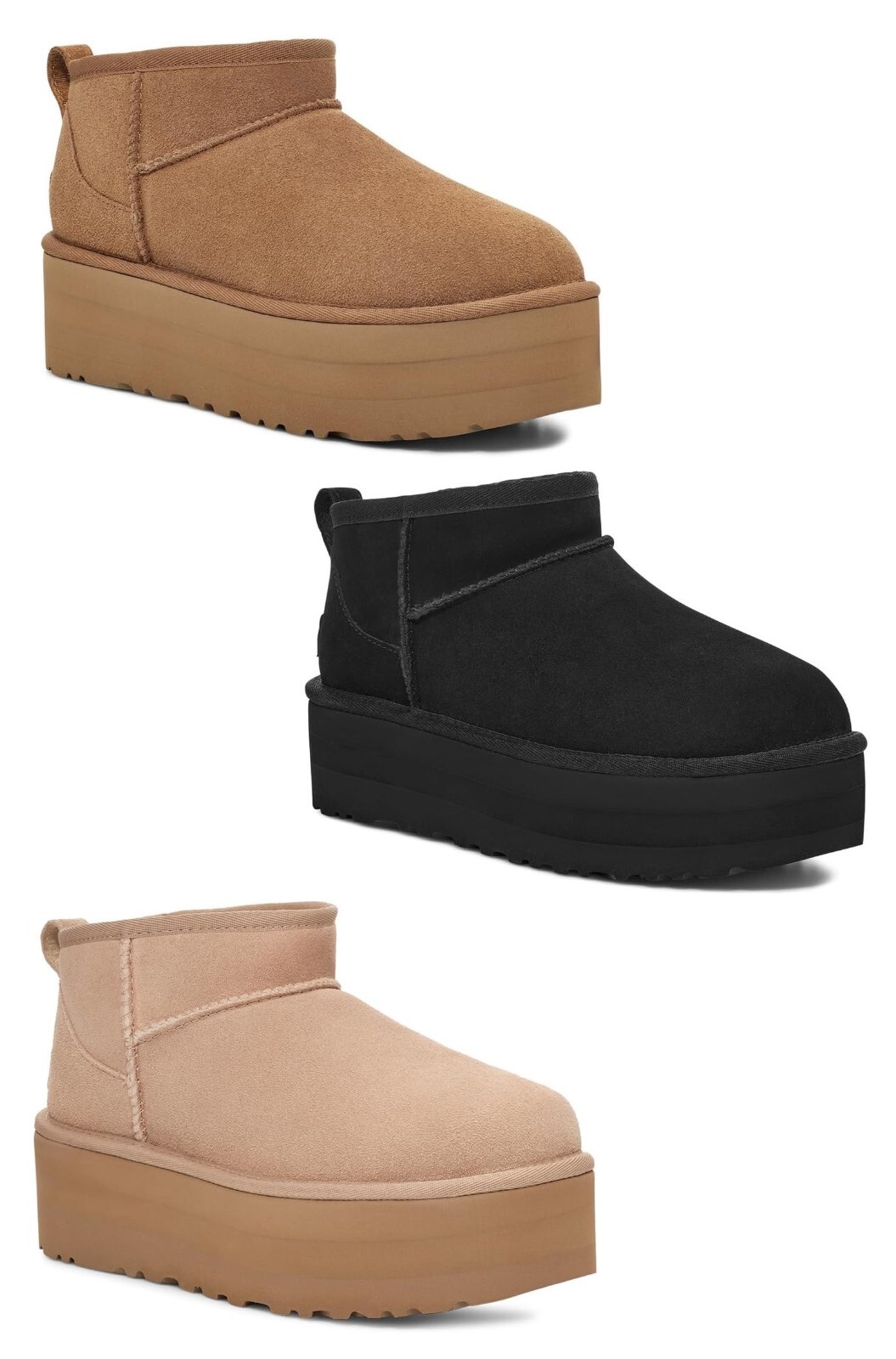 UGG Women’s Classic Ultra Mini Platform Boot Authentic with Original Box 1135092