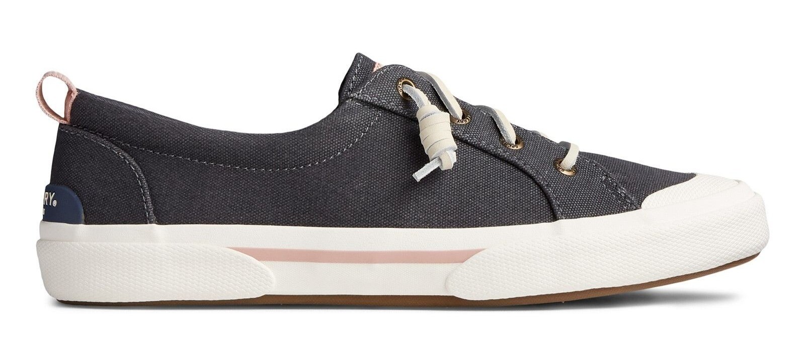 Sperry Women’s Pier Wave LTT Canvas Sneaker STS85891 Gray Size 7.5