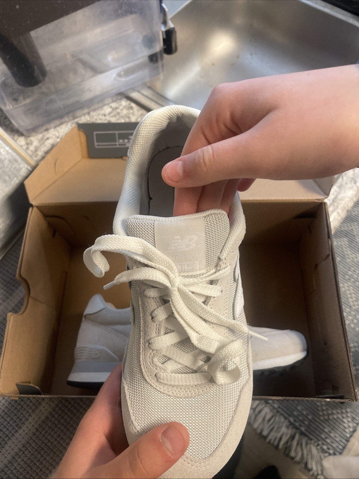 New Balance WL515WHT Women’s Size 9 BRAND NEW barely Worn