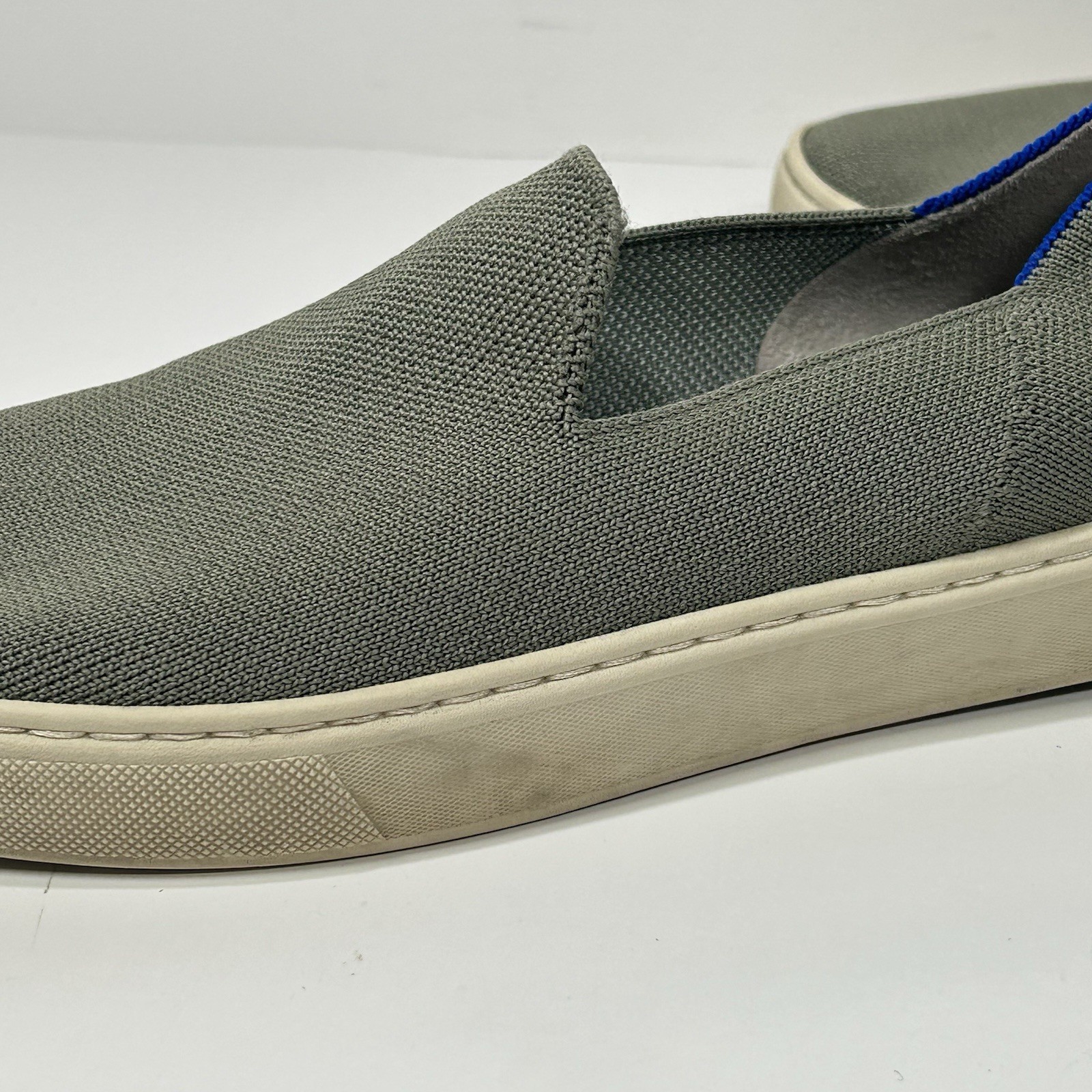 Rothy’s The Original Slip-On Sneaker Womens 6.5 Gray Casual Eco Friendly Shoes