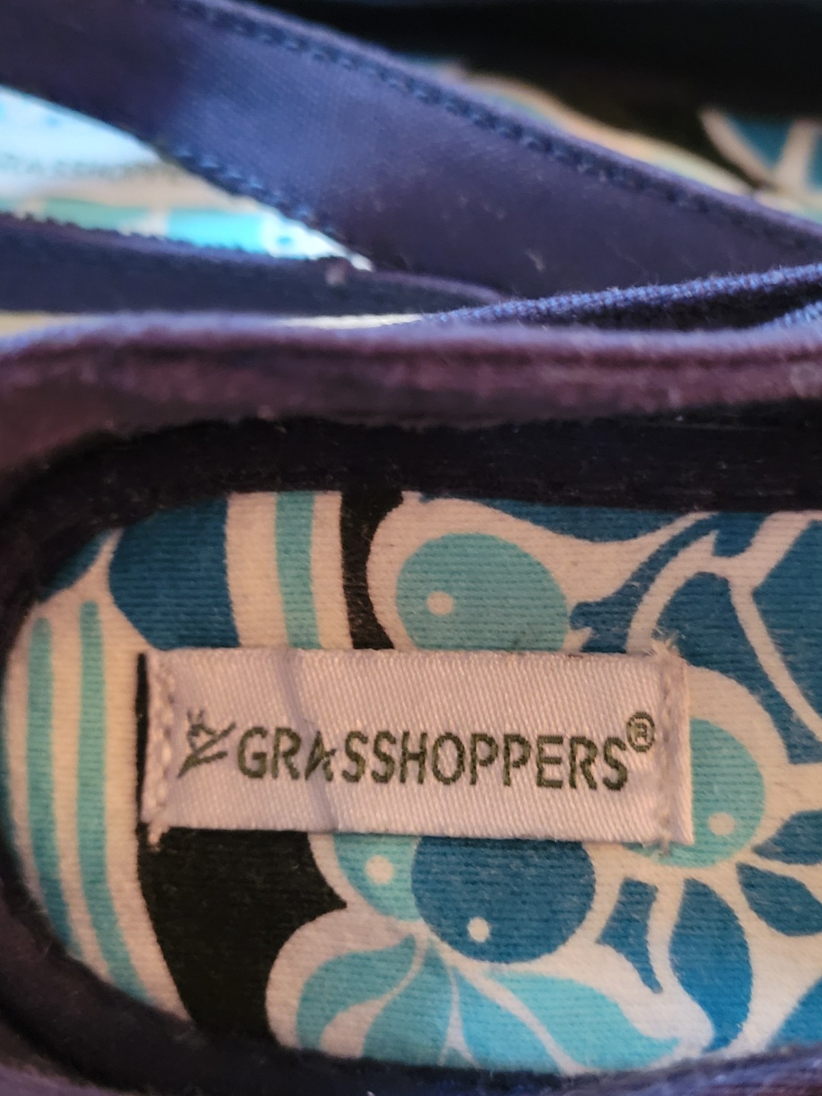 Slingback Ventilated Shallow Toe Wedged Flats By Grasshopper Sz 9M VERY CLEAN