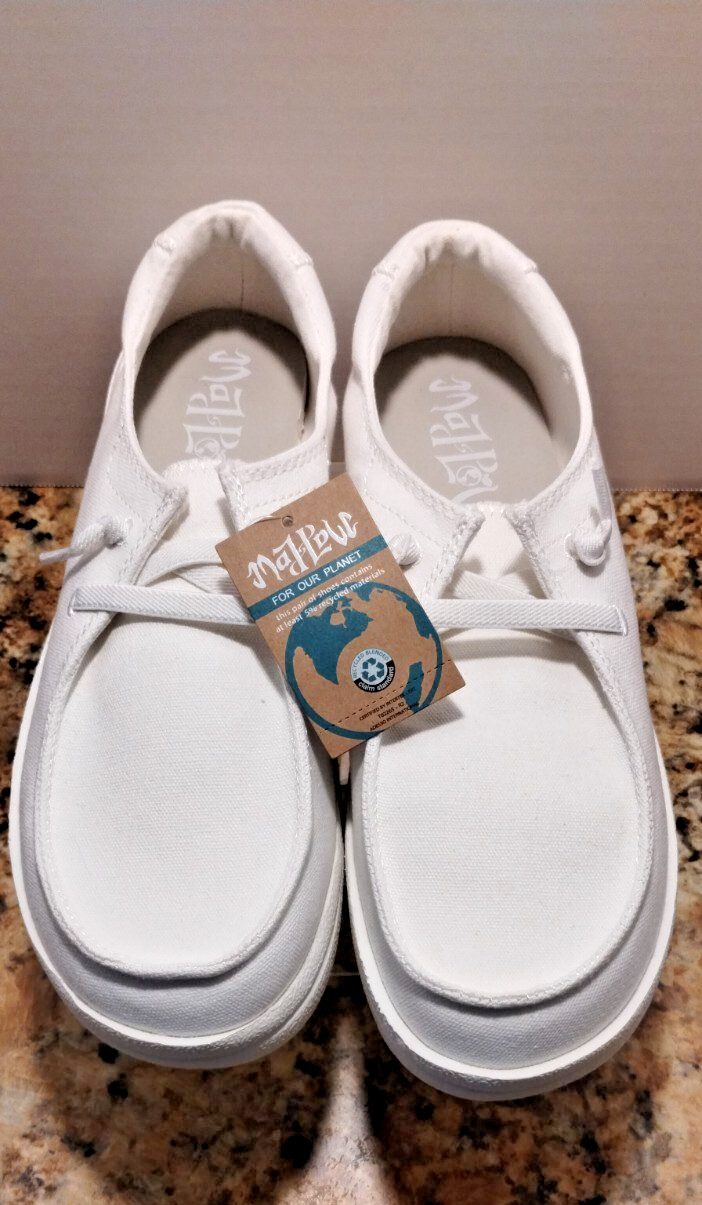 Women shoes Lizzy foam Mad Love White Recycled Materials Eco Friendly 2016