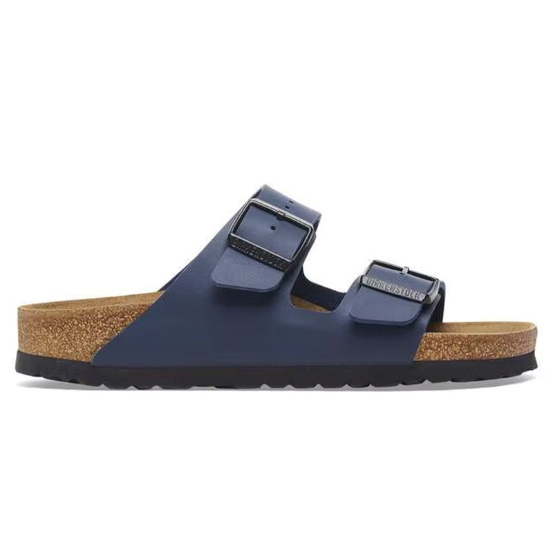 Birkenstock Arizona Birko-Flor Blue Sandals Soft Footbed Unisex Shoes Size37-45