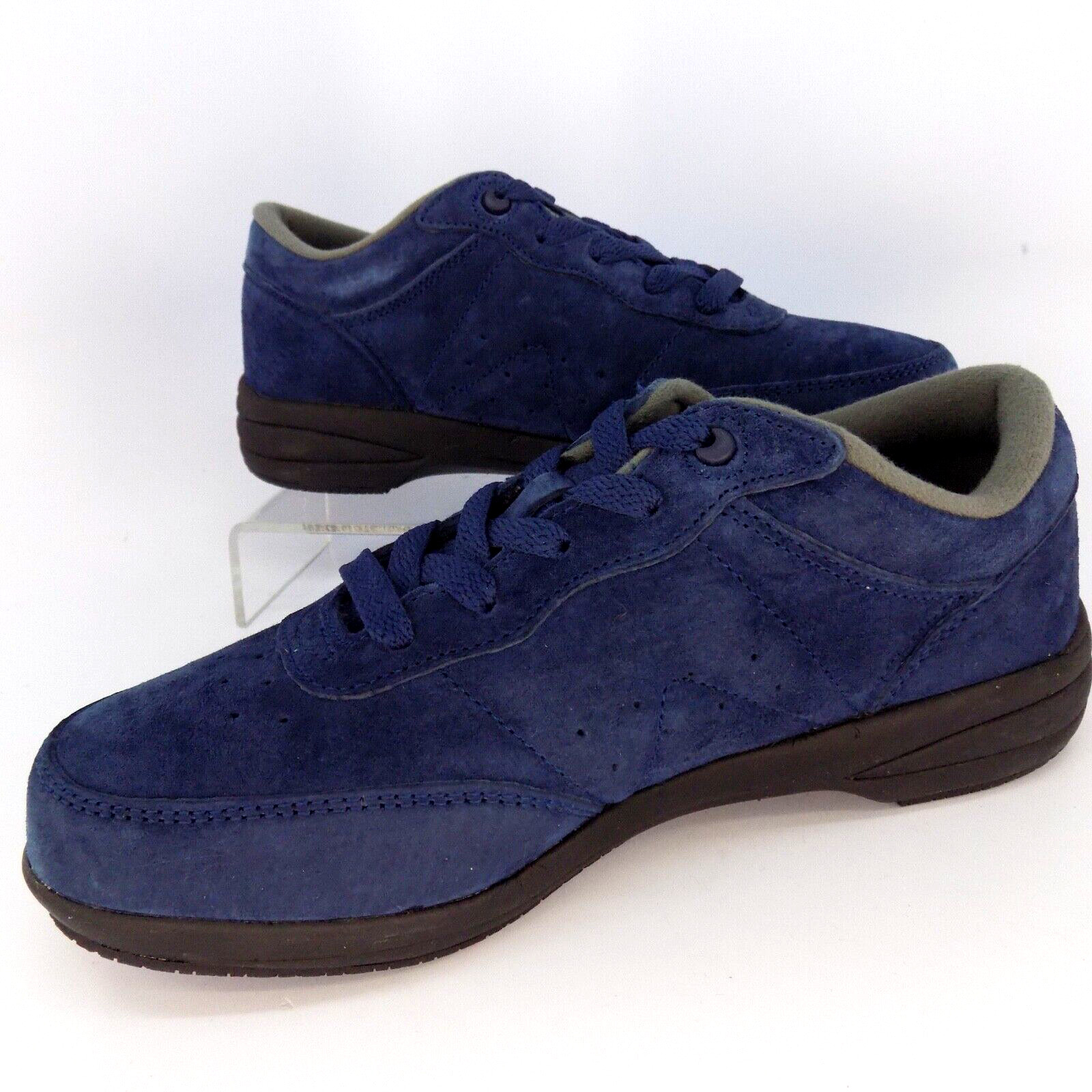 Propet Washable Walker Womens Comfort Shoes Size 5.0 BM, Indigo Suede, NEW 5976