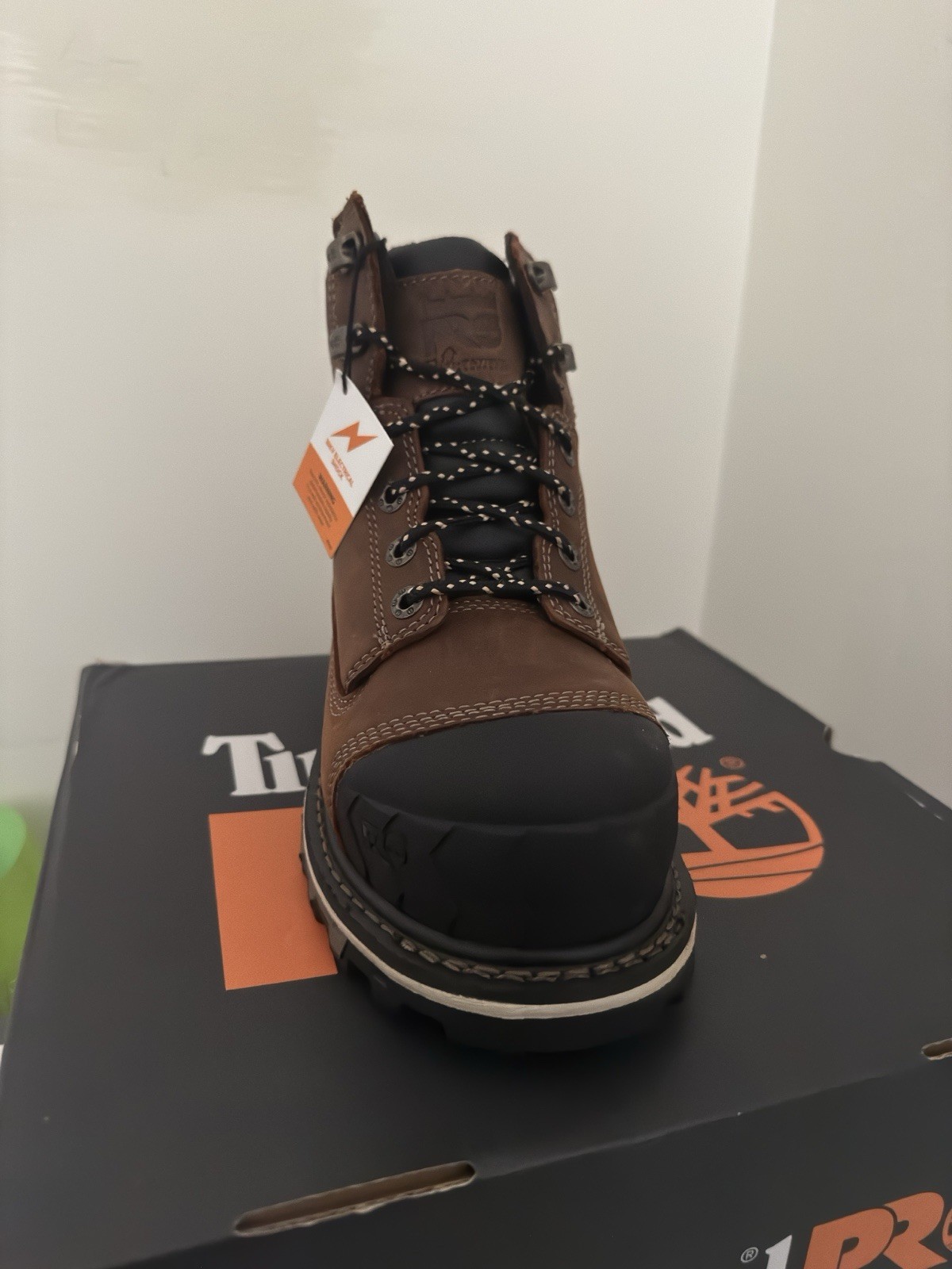 Timberland Pro Womens Size 6 Boondock 6″ Composite Toe Waterproof Work Boots