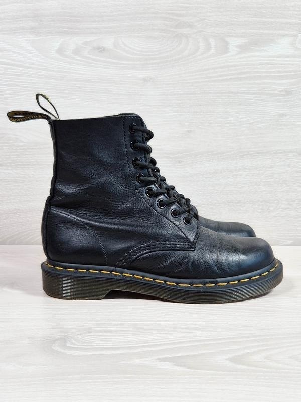 Women Dr Martens boots black leather 37 #3KTU