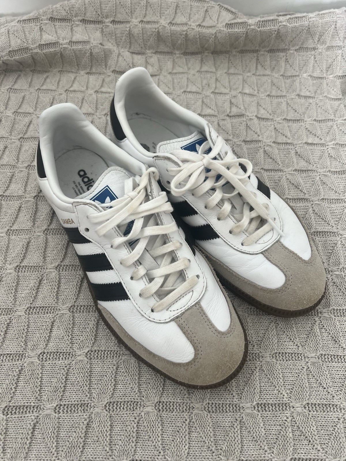 Adidas Samba OG Sneakers White Men’s 7 Women’s 8